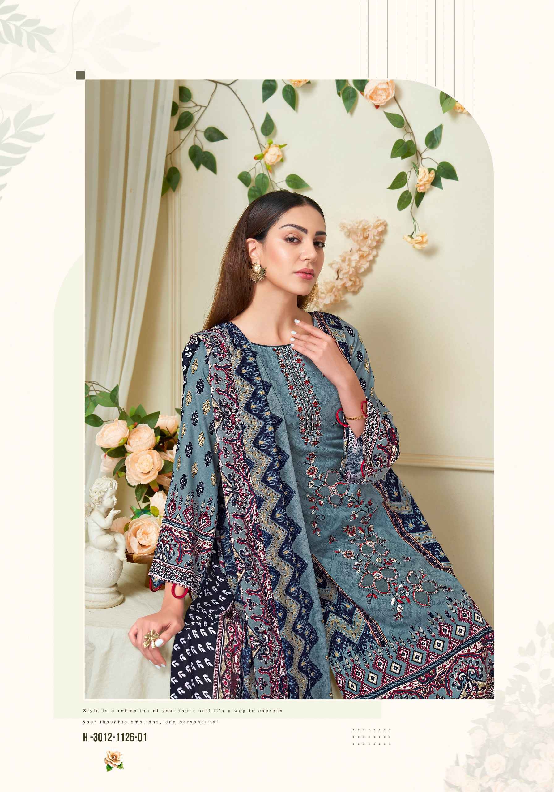 Harshit Fashion Lime Light Premium Viscose Reyon Dress Material _ Wholesale Clothing Supplier Surat ( 6 Pcs Catalog )