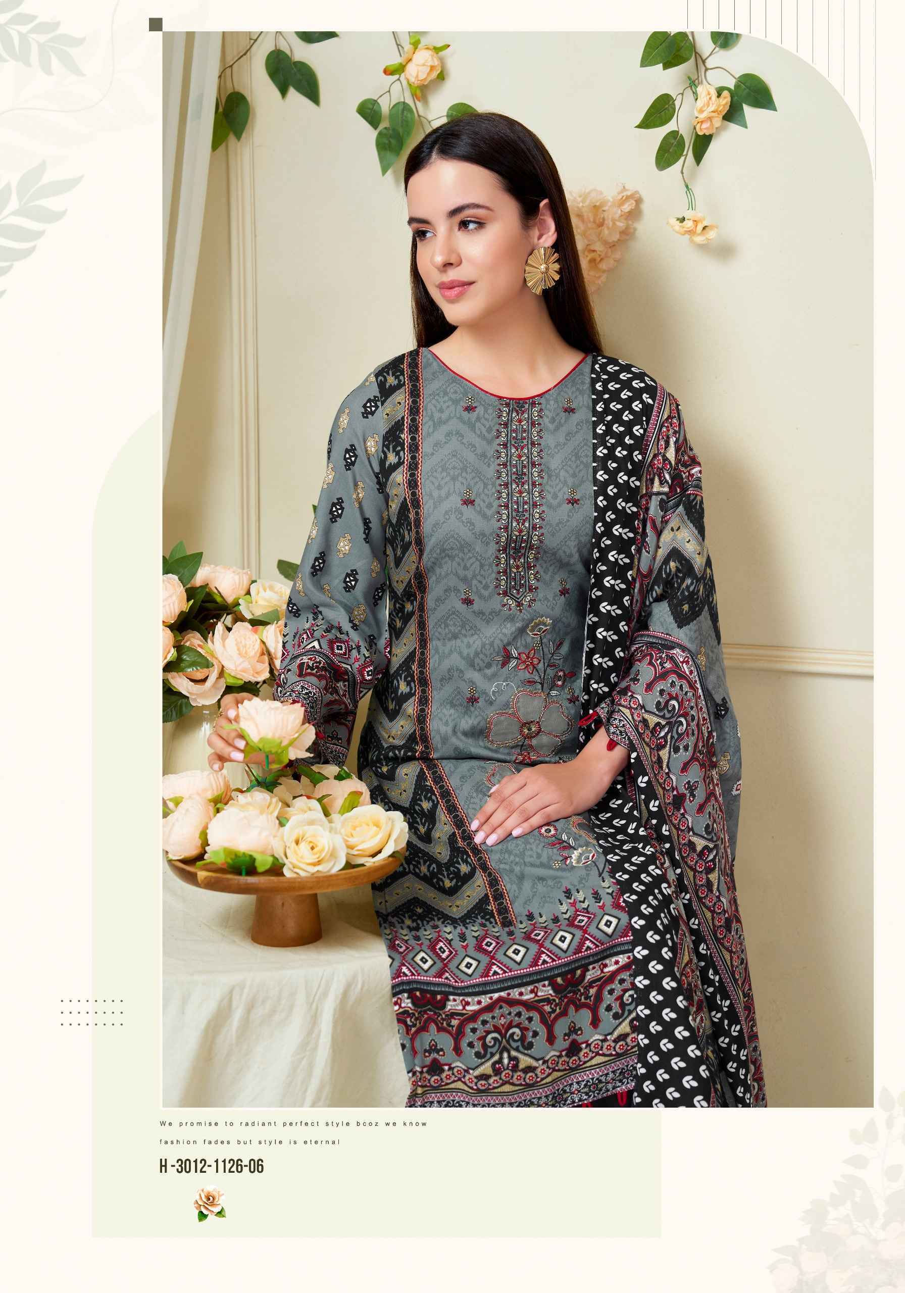 Harshit Fashion Lime Light Premium Viscose Reyon Dress Material _ Wholesale Clothing Supplier Surat ( 6 Pcs Catalog )