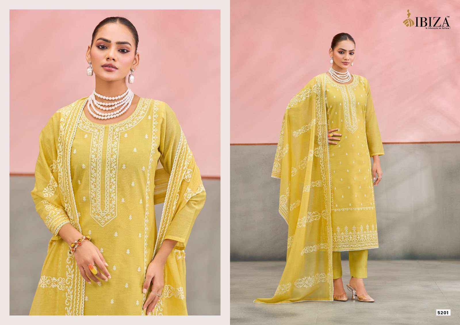 Ibiza Joree Exclusive Designer Cotton Dress _  Clothes Wholesale Website ( 4 Pcs catalog )