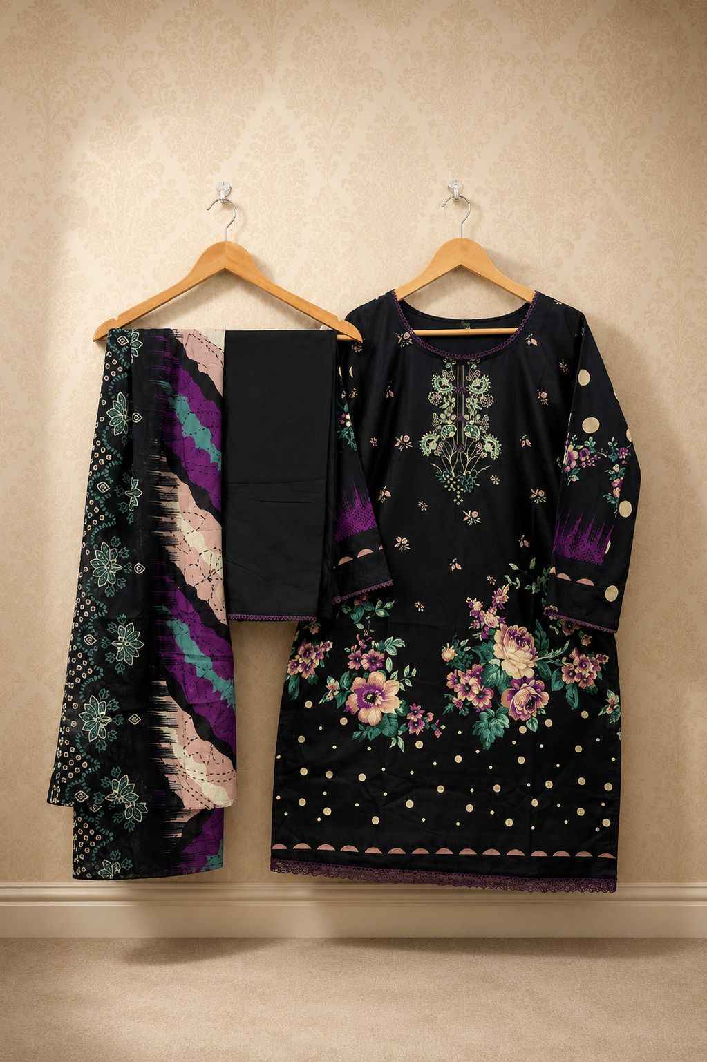 Jade Bin Saeed Heavy Luxury Vol 19 Readymade Cotton Dress ( 6 pcs Catalogue )