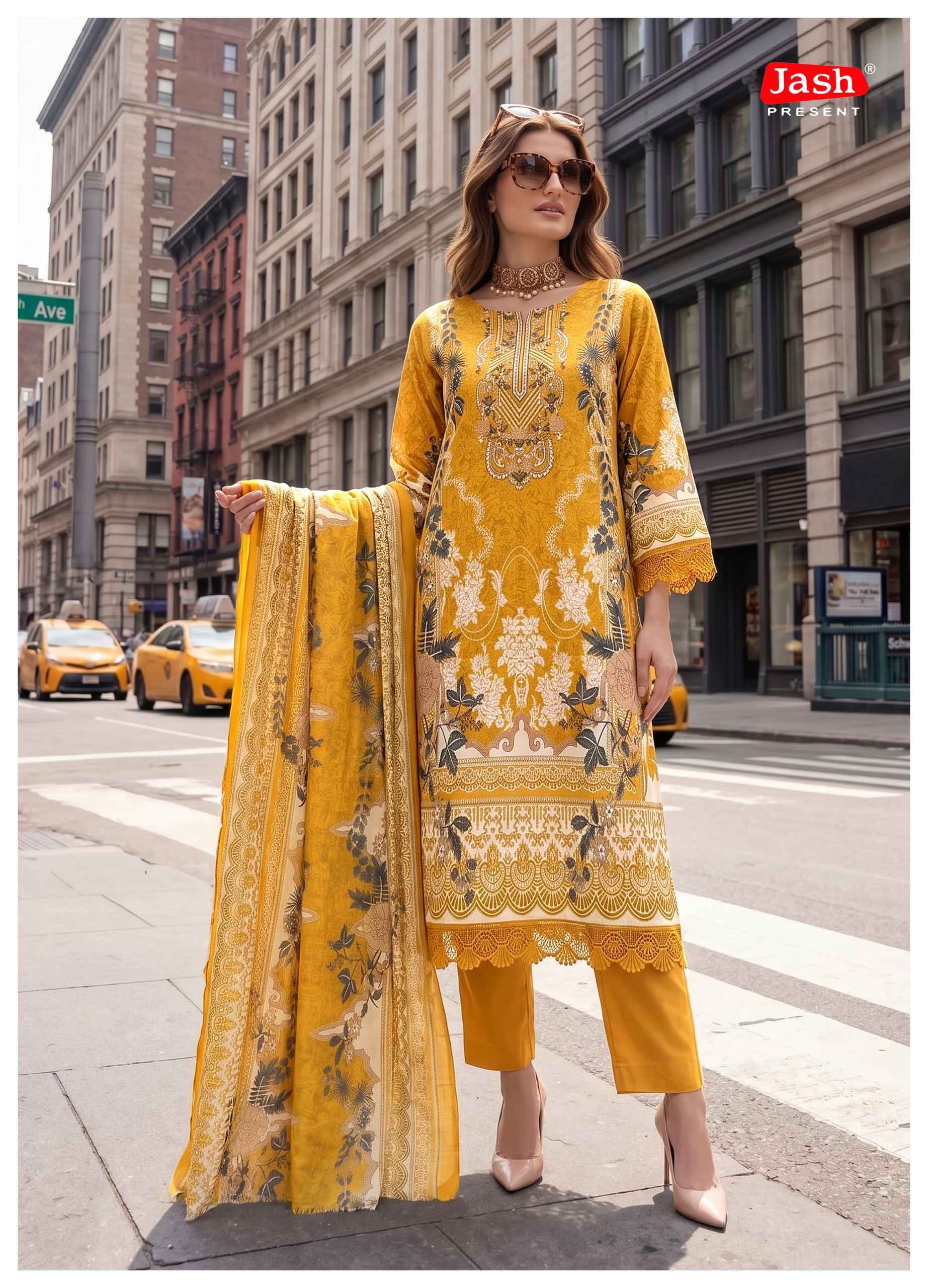 Jash Elliza Vol 56 Wholesale Pakistani Cotton Dress Material ( 10 pcs Catalogue )