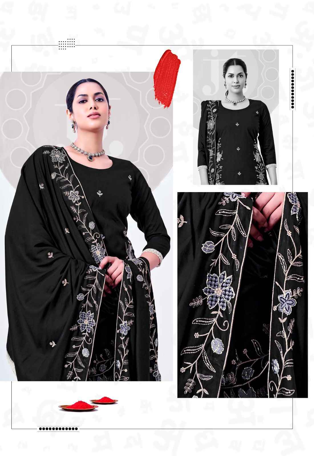Jt Alina Vol 2 Rayon Dress Material _ Wholesale Surat Collection ( 5 Pcs Catalog )