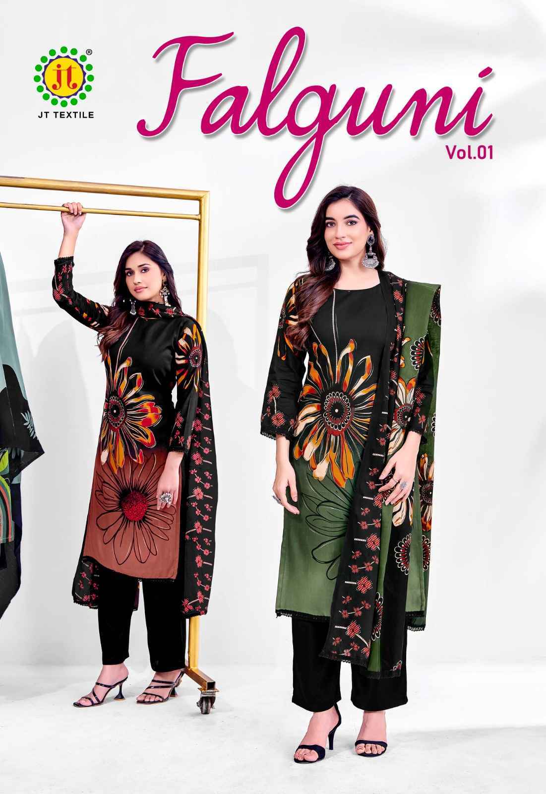 Jt Falguni Wholesale Latest Catalogue Online Shopping ( 5 pcs Catalogue )