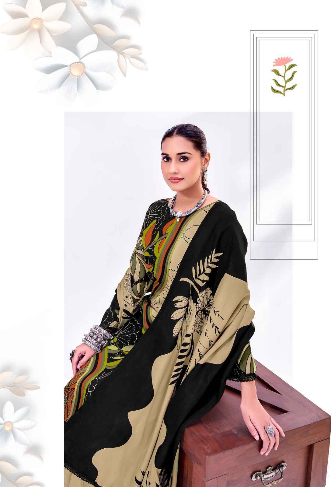 Jt Nigaar Vol 12 Rayon Dress Material Clothes Wholesale Website ( 5 Pcs Catalog )