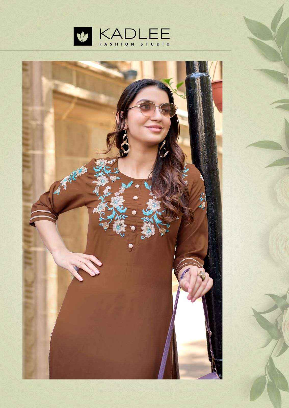 Kadlee Suchitra Premium Designs Ladies Kurta _ Wholesale Surat ( 6 Pcs Catalog )