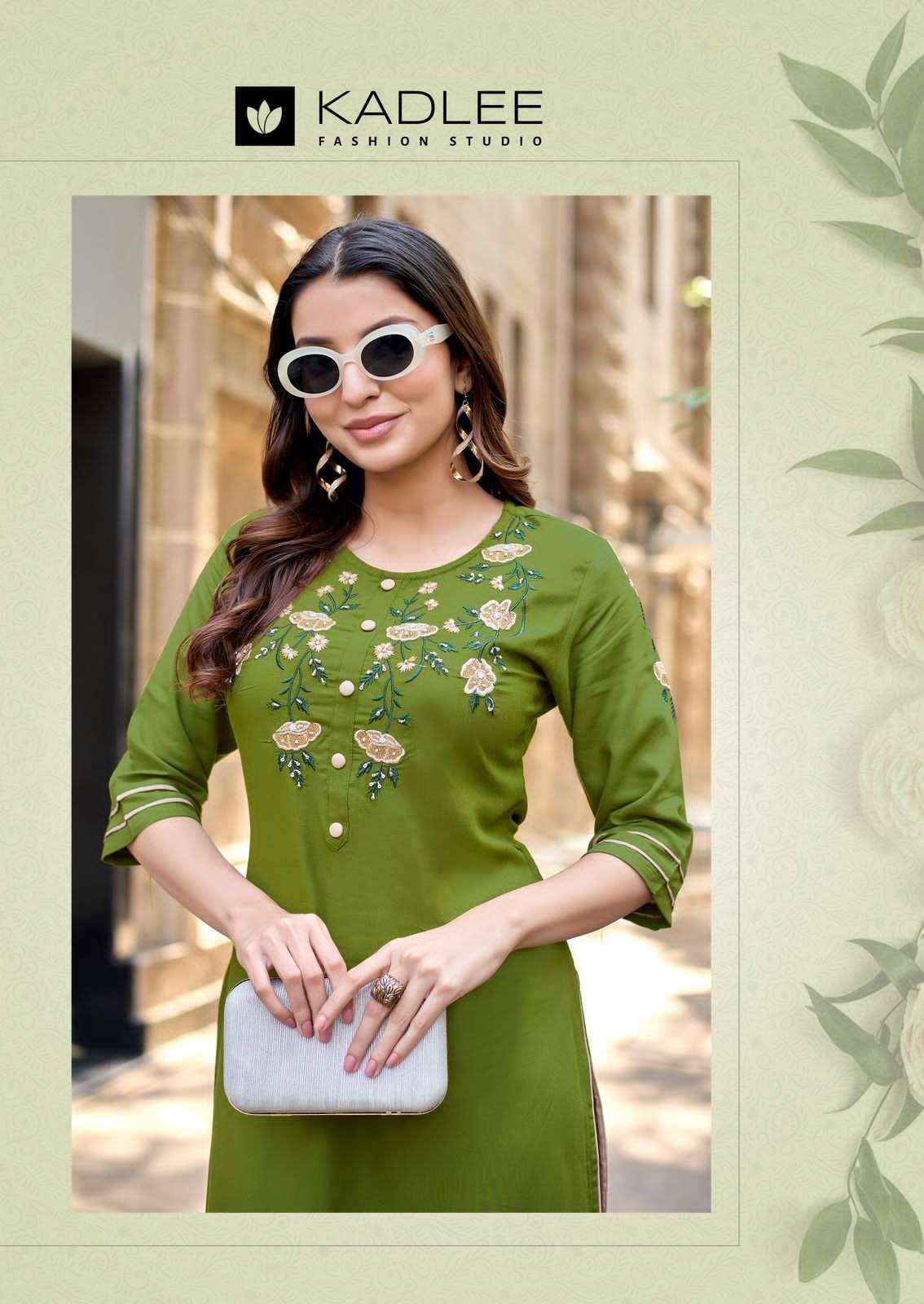 Kadlee Suchitra Premium Designs Ladies Kurta _ Wholesale Surat ( 6 Pcs Catalog )