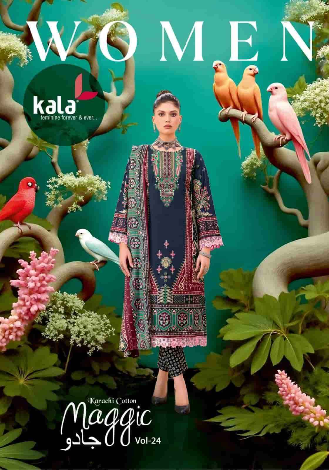 Kala Maggic Vol 24 Readymade Karachi Dress _ Wholesale Surat Rate ( 12 Pcs Catalog )