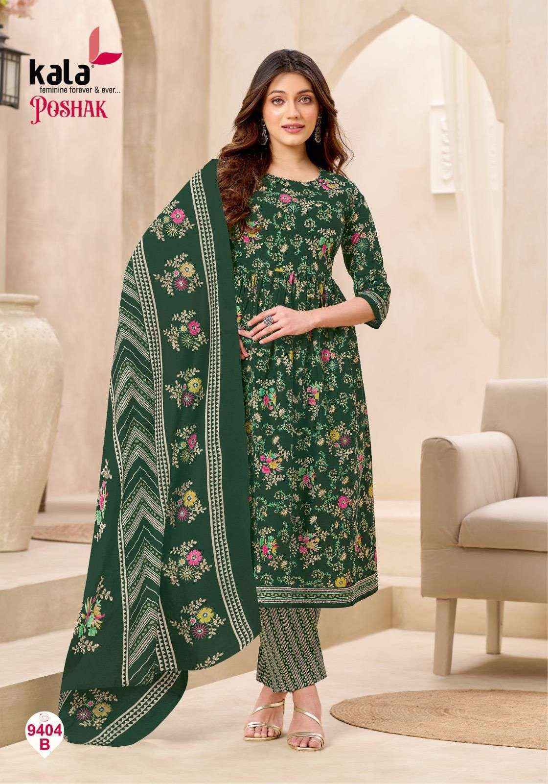 Kala Poshak Vol 3 Cotton - Buy Wholesale Ladies Suits ( 12 pcs Catalogue )