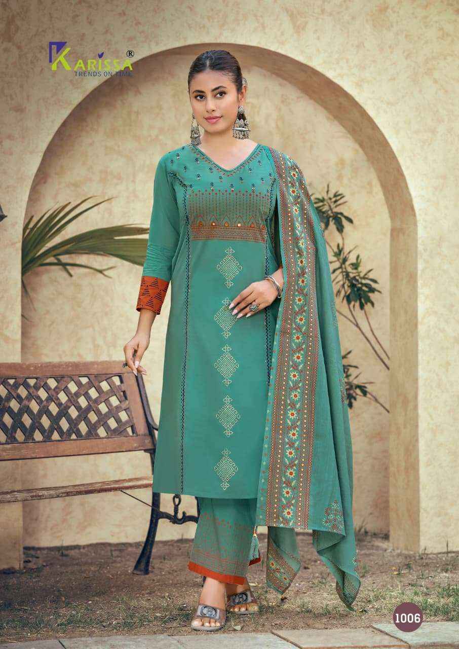 Karissa Kanika Cotton Kurti Combo Wholesale Price ( 6 pcs Catalogue )