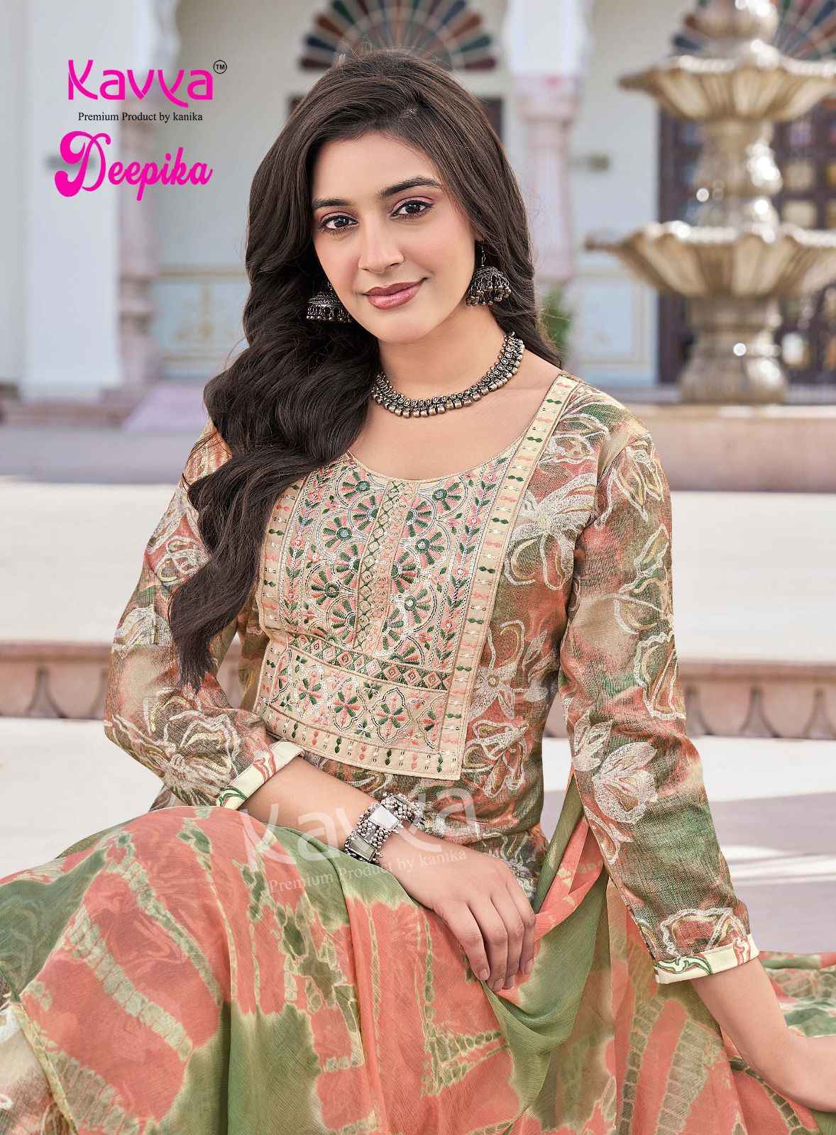 Kavya Deepika Vol 64 Capsule Readymade Suits ( 10 pcs Catalogue )