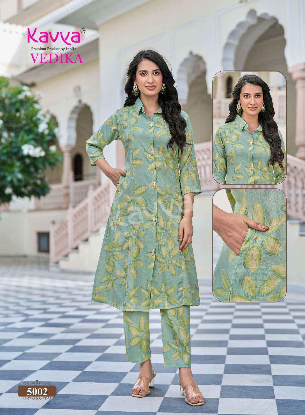 Kavya Vedika Vol 5 Capsule Co Ord Set,  Surat Wholesale Factory ( 10 pcs Catalogue )