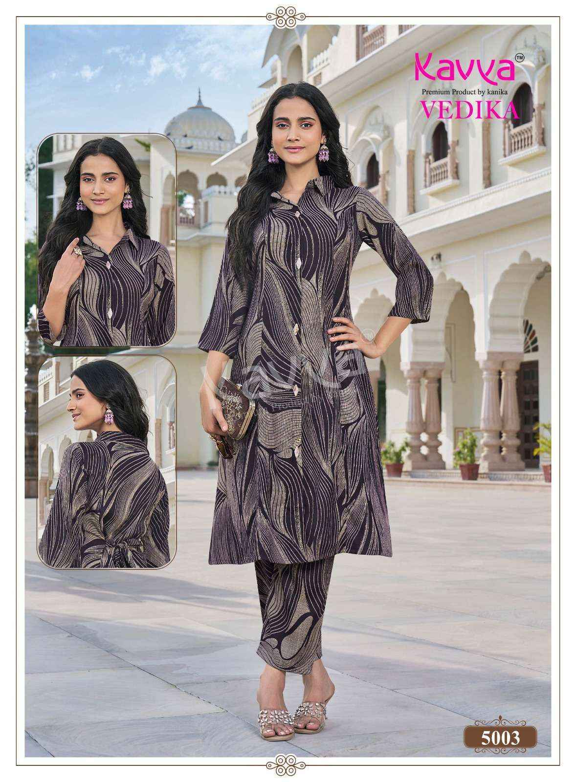 Kavya Vedika Vol 5 Capsule Co Ord Set,  Surat Wholesale Factory ( 10 pcs Catalogue )