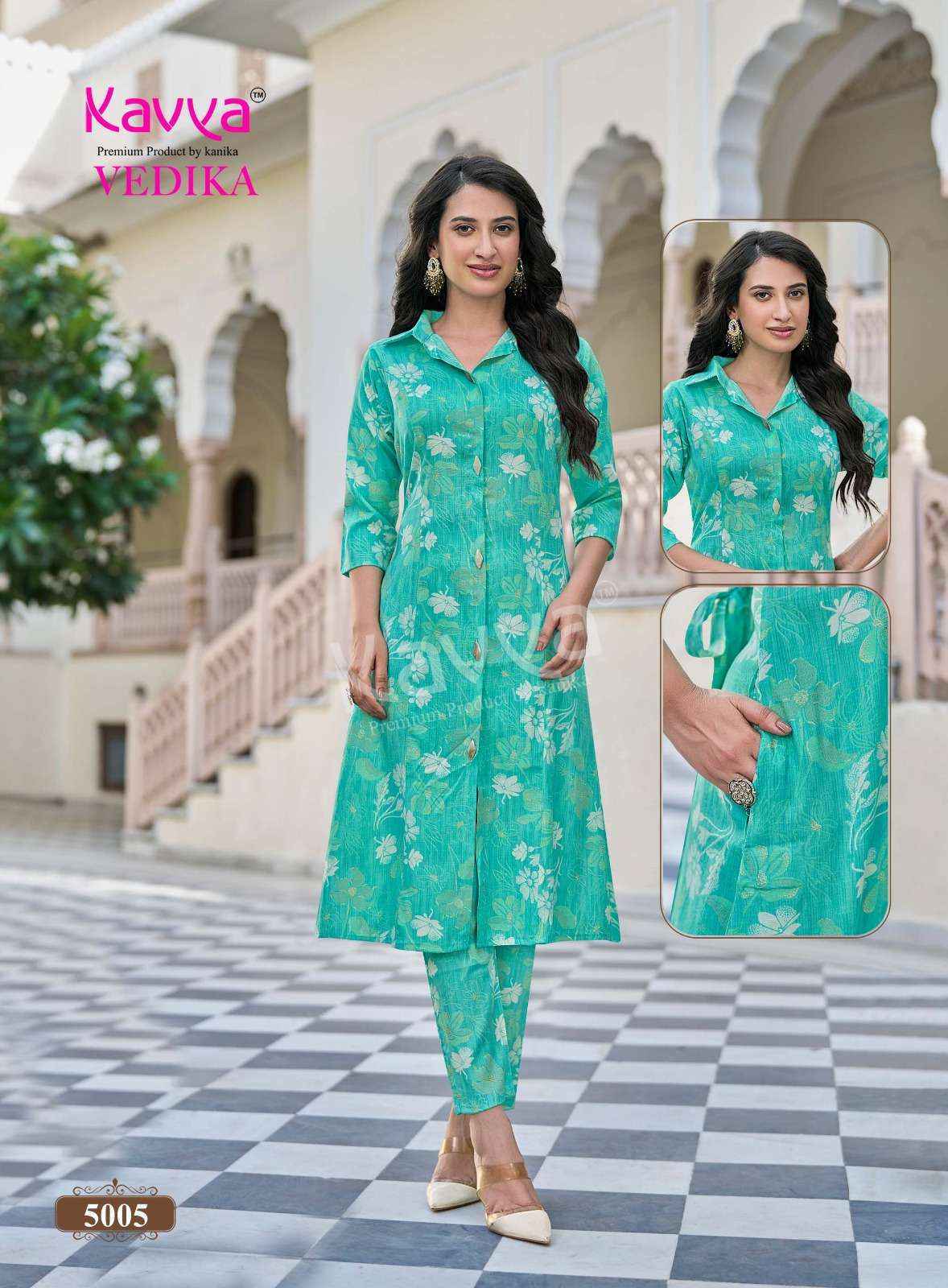 Kavya Vedika Vol 5 Capsule Co Ord Set,  Surat Wholesale Factory ( 10 pcs Catalogue )