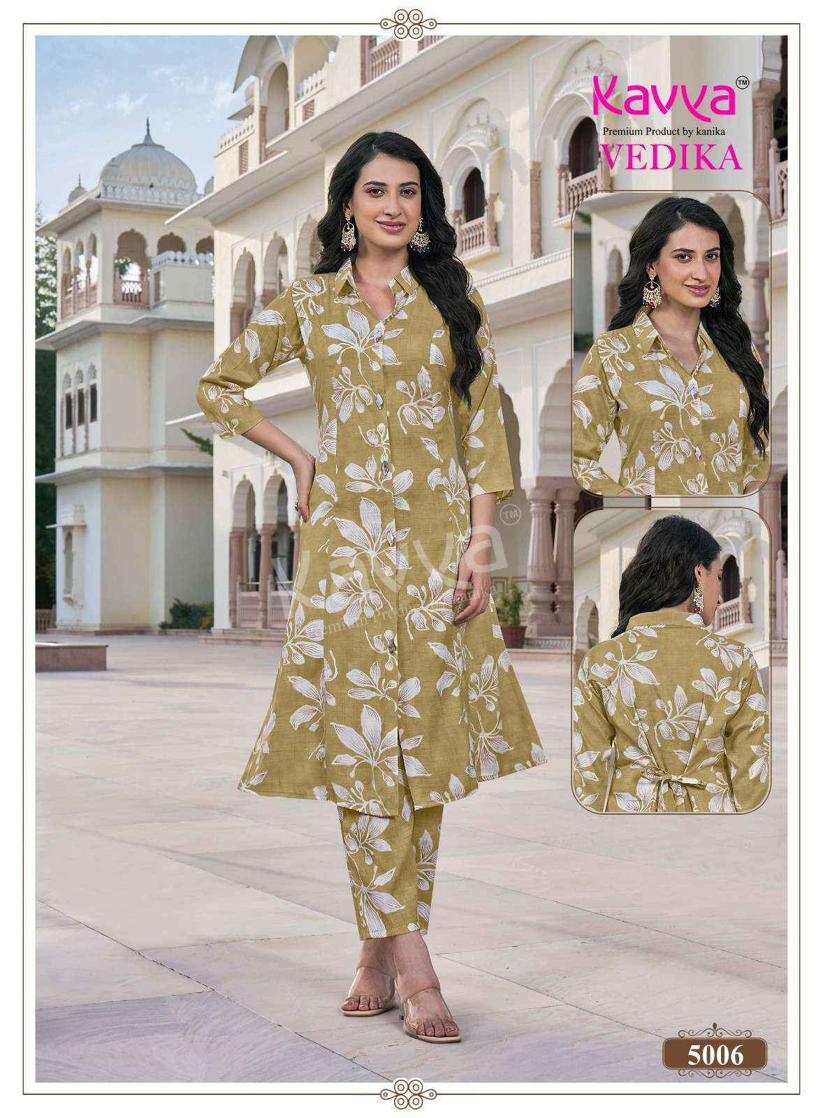 Kavya Vedika Vol 5 Capsule Co Ord Set,  Surat Wholesale Factory ( 10 pcs Catalogue )