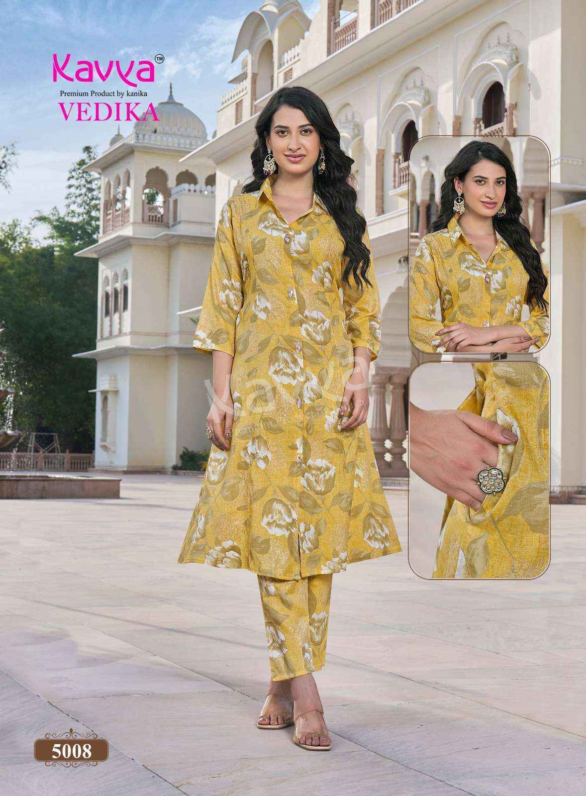 Kavya Vedika Vol 5 Capsule Co Ord Set,  Surat Wholesale Factory ( 10 pcs Catalogue )