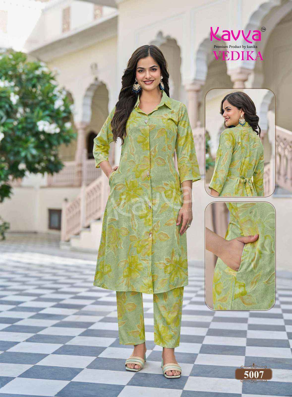 Kavya Vedika Vol 5 Capsule Co Ord Set,  Surat Wholesale Factory ( 10 pcs Catalogue )