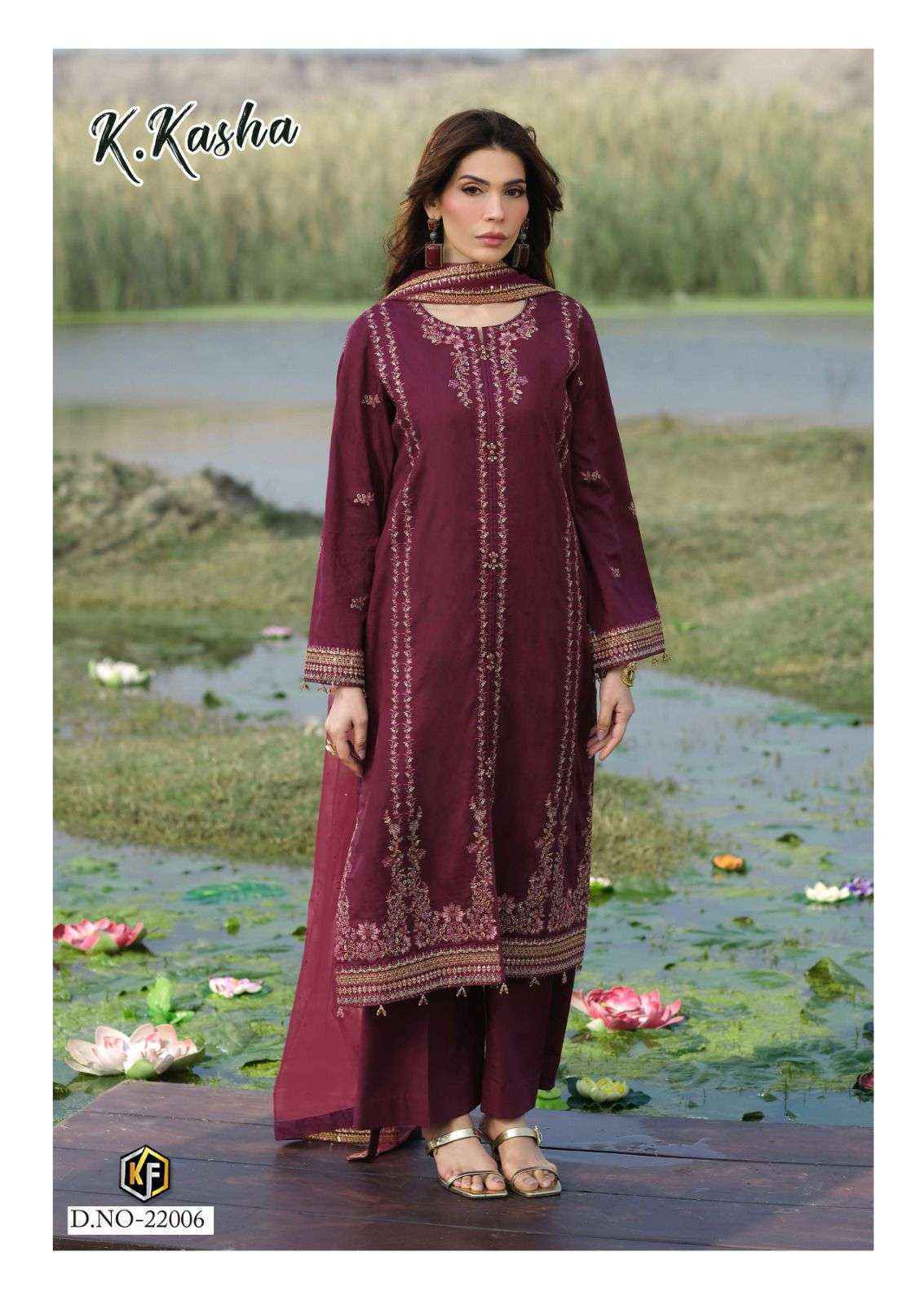Keval Fab K Kasha Vol 22 Readymade Cotton Suit _ Wholesale Surat Rate ( 6 Pcs Catalog )