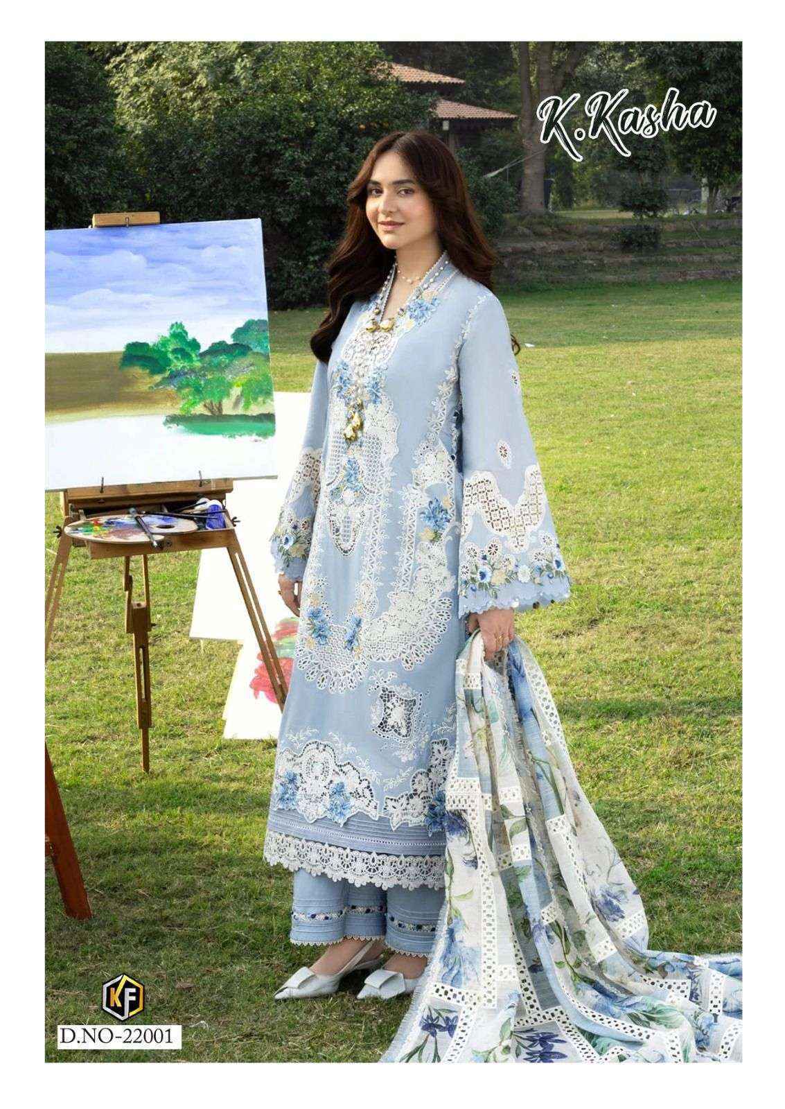 Keval Fab K Kasha Vol 22 Readymade Cotton Suit _ Wholesale Surat Rate ( 6 Pcs Catalog )