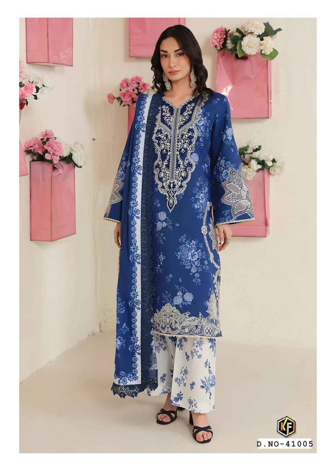 Keval Fab Maria B Vol 41 Readymade Cotton Dress 6 pcs Catalogue