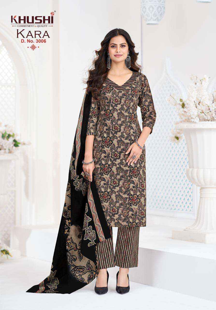 Khushi Kara Vol 3 Exclusive Cotton Kurti Bottom Dupatta Set _ Wholesale Texteli Collection ( 12 Pcs Catalog )