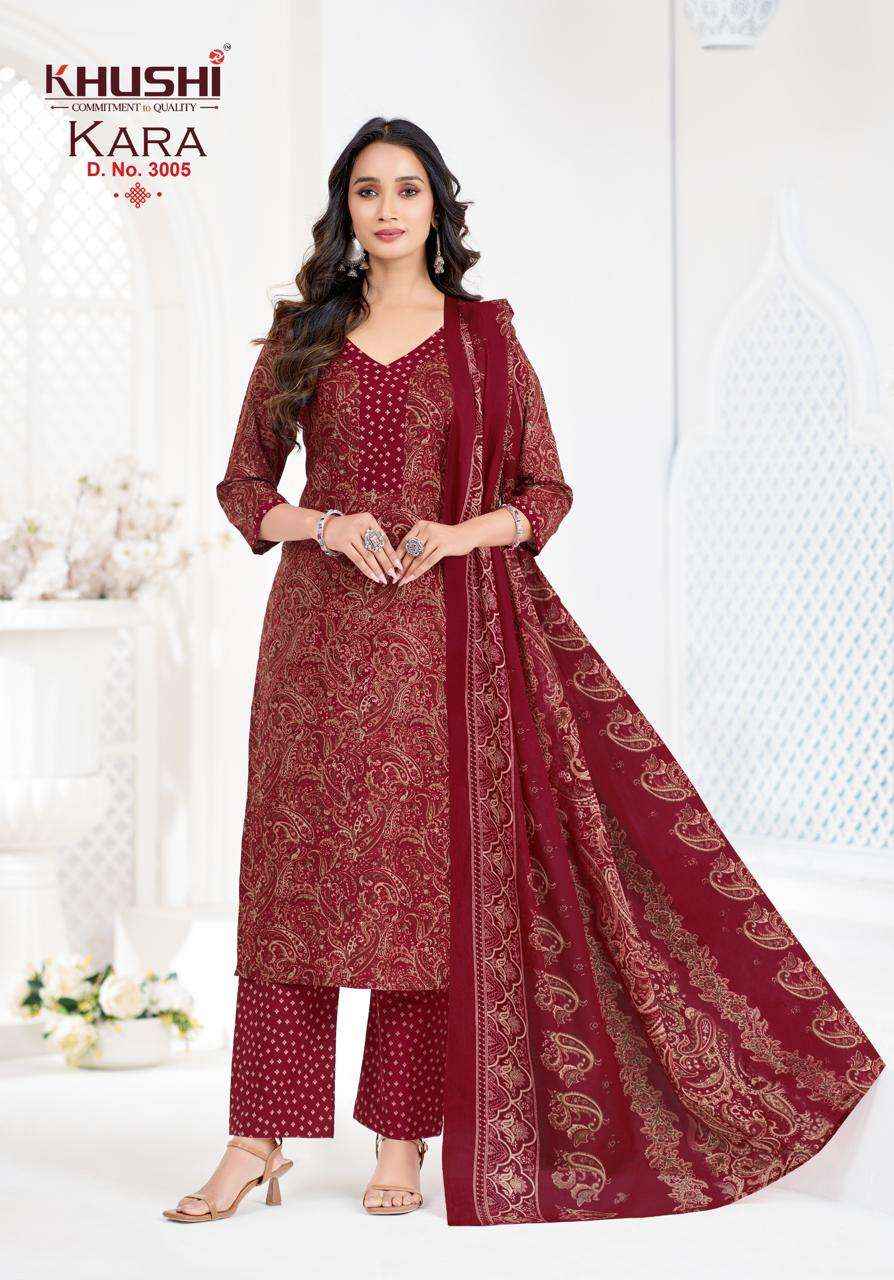 Khushi Kara Vol 3 Exclusive Cotton Kurti Bottom Dupatta Set _ Wholesale Texteli Collection ( 12 Pcs Catalog )