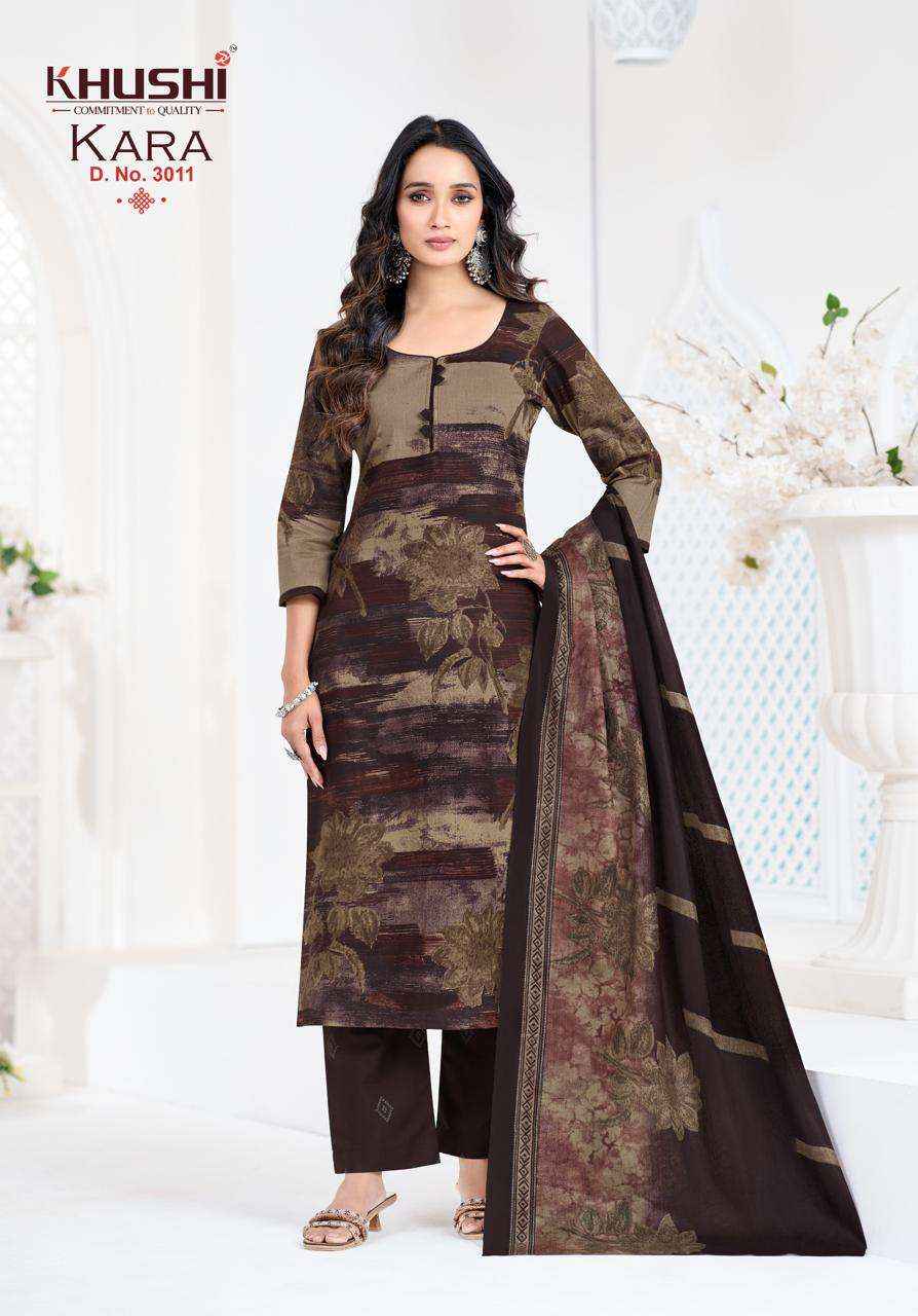 Khushi Kara Vol 3 Exclusive Cotton Kurti Bottom Dupatta Set _ Wholesale Texteli Collection ( 12 Pcs Catalog )