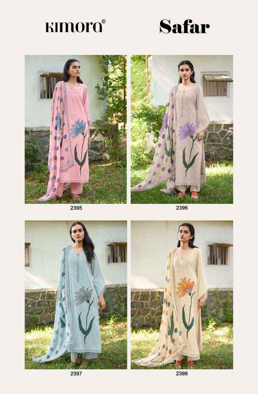 Kimora Safar Vol 88 Cotton Dress Material _ Wholesale Factory Surat ( 4 Pcs Catalog )