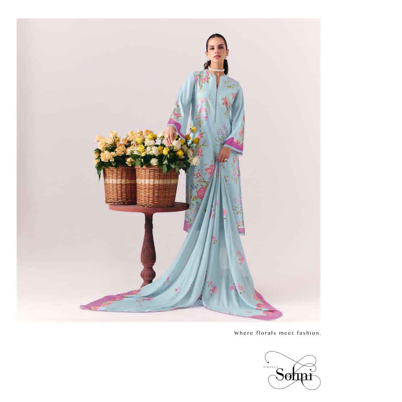 Kimora Sohni Coral Pure Cotton Premium Wear Suit Wholesale Surat Rate ( 4 Pcs Catalog )