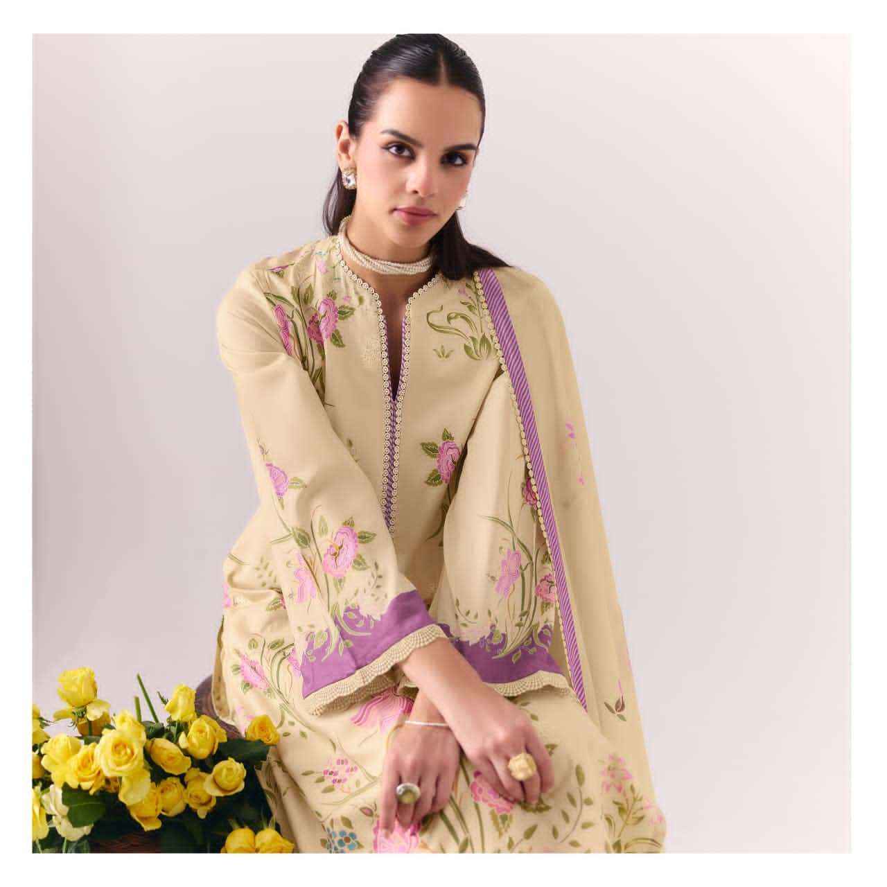 Kimora Sohni Coral Pure Cotton Premium Wear Suit Wholesale Surat Rate ( 4 Pcs Catalog )