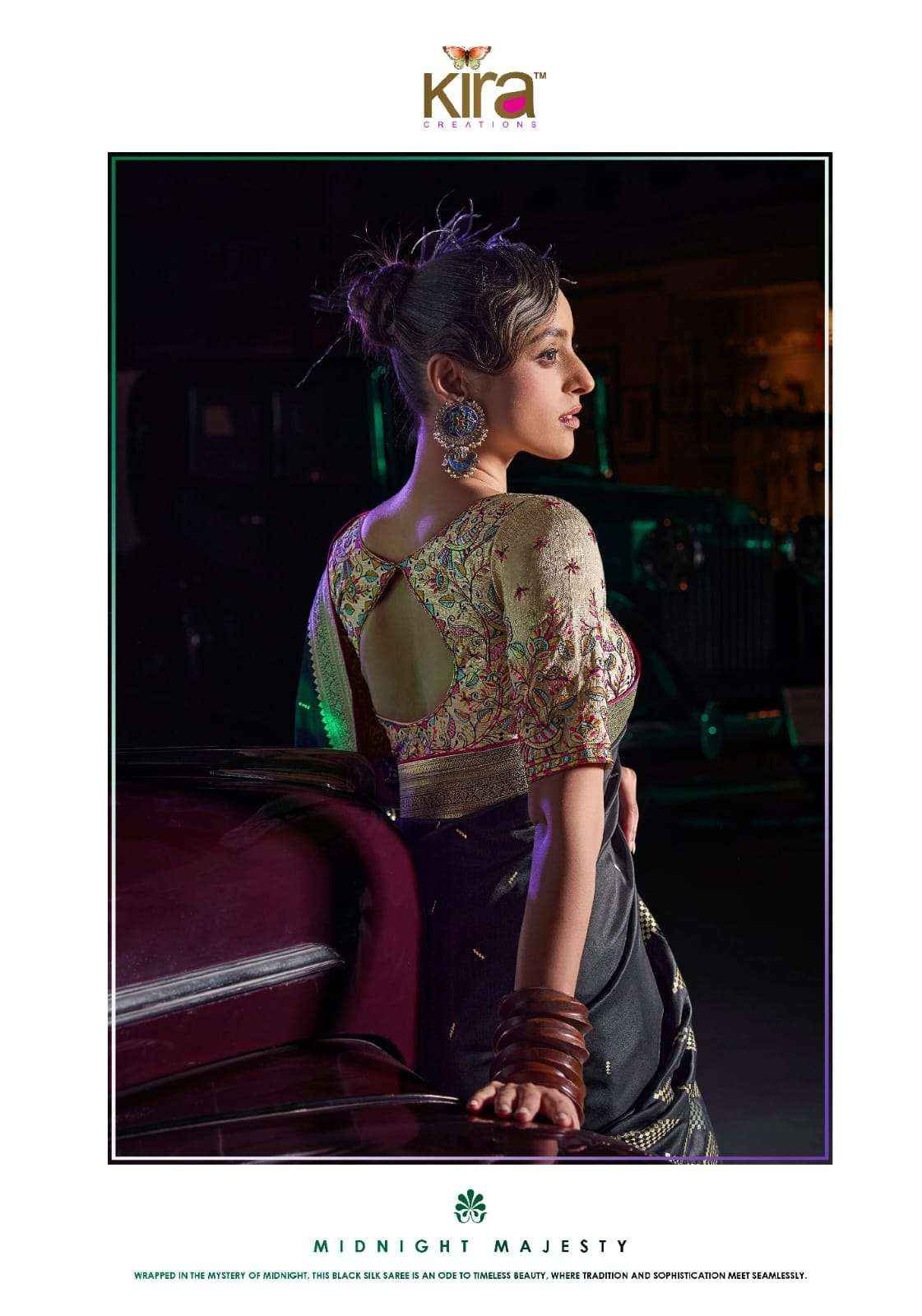 Kira Kavisha 7101 to 7106 Pure Silk Saree _ Wholesale Surat Rate ( 6 Pcs Catalog )