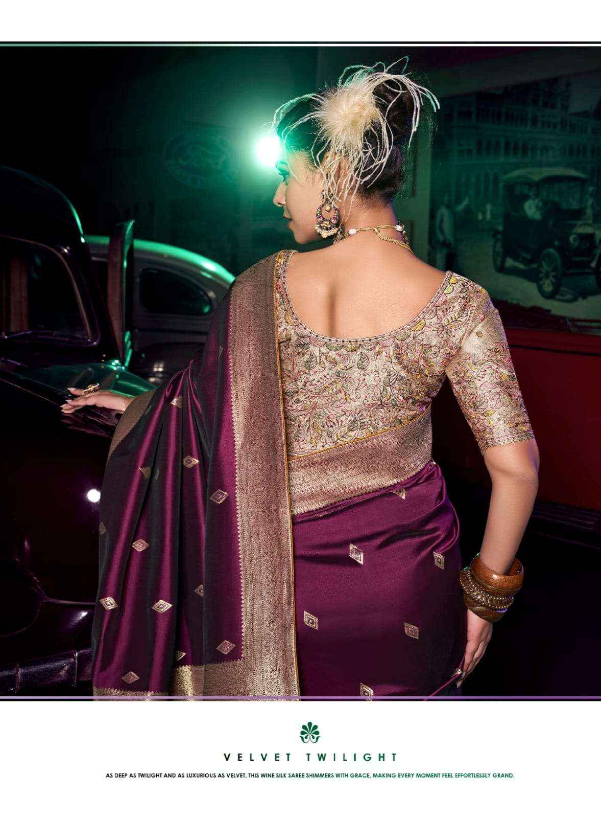 Kira Kavisha 7101 to 7106 Pure Silk Saree _ Wholesale Surat Rate ( 6 Pcs Catalog )