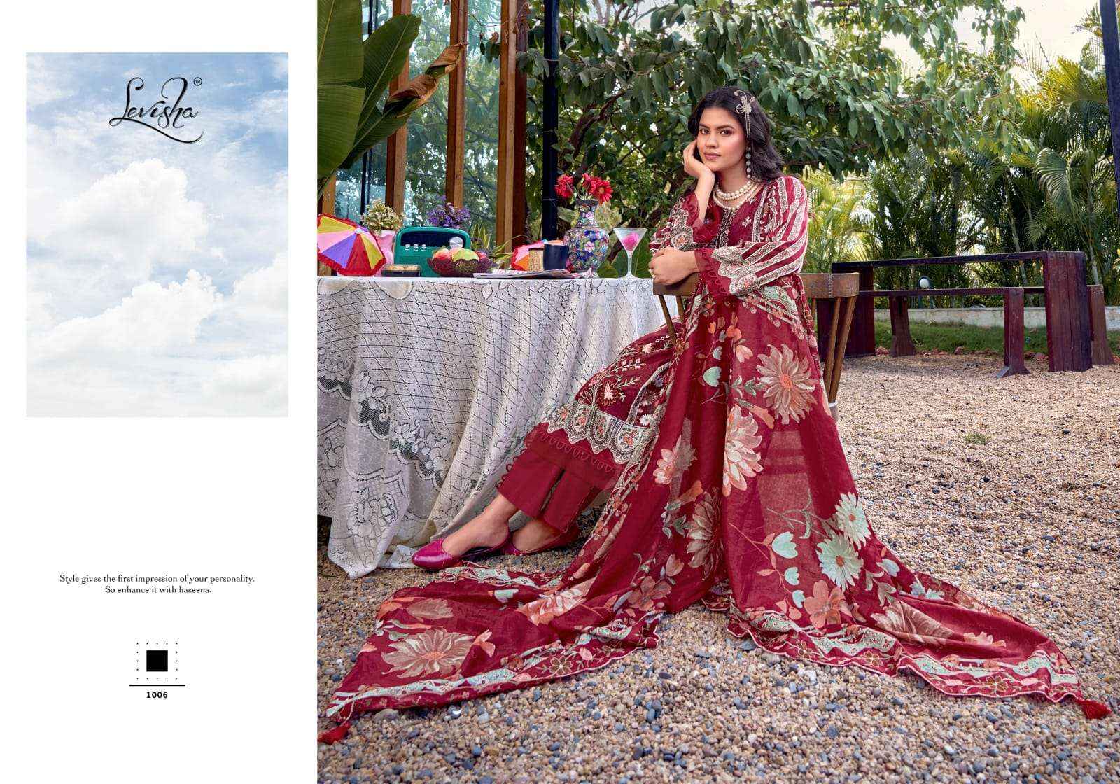 Levisha Bin Saeed Nx Vol 6 factory direct wholesale clothing india for ladies ( 6 Pcs Catalogue )