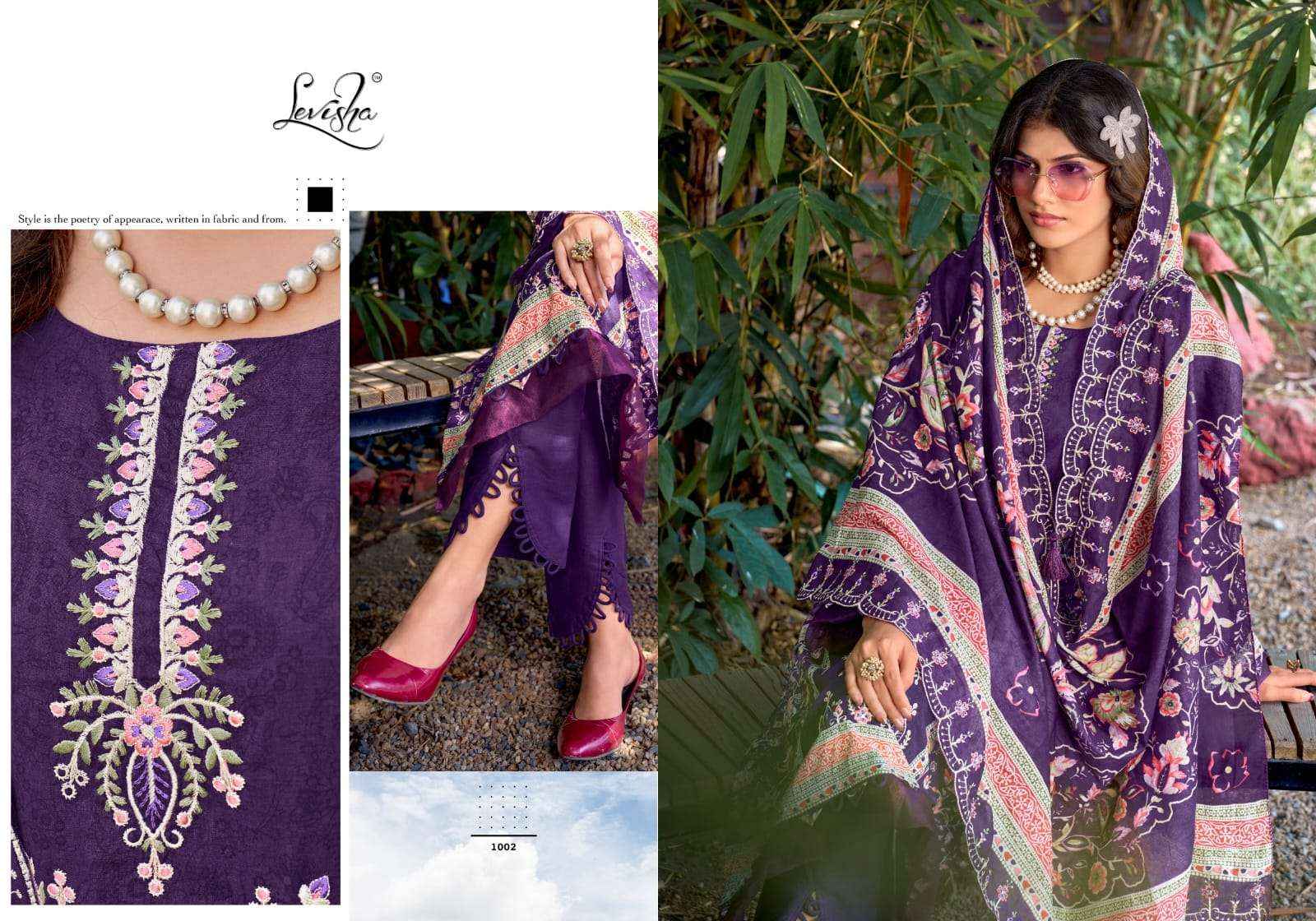 Levisha Bin Saeed Nx Vol 6 factory direct wholesale clothing india for ladies ( 6 Pcs Catalogue )