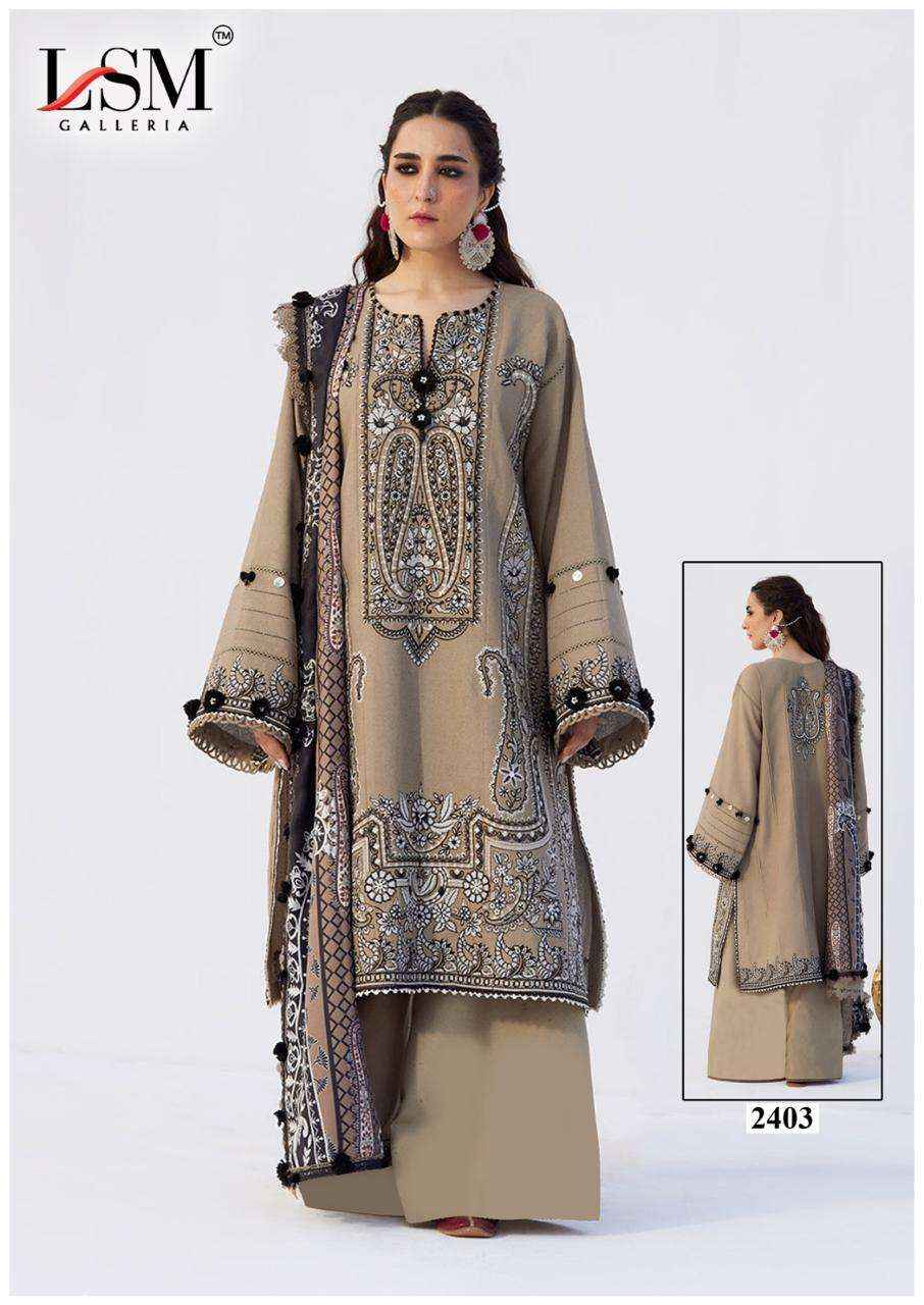 Lsm Parian Dream Vol 24 Printed Pure Lawn Dress Material Wholesale Surat rate ( 6 Pcs Catalog )