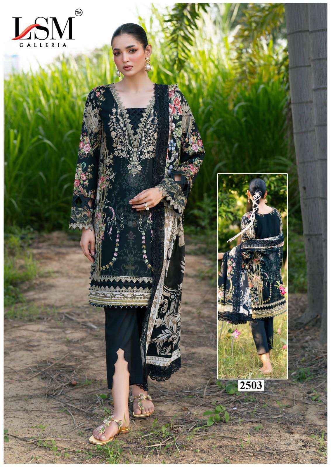 Lsm Parian Dream Vol 25 Pakistani Dress material Wholesale ( 6 Pcs Catalogue )