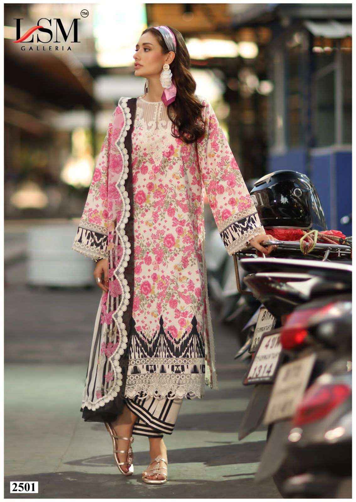 Lsm Parian Dream Vol 25 Pakistani Dress material Wholesale ( 6 Pcs Catalogue )