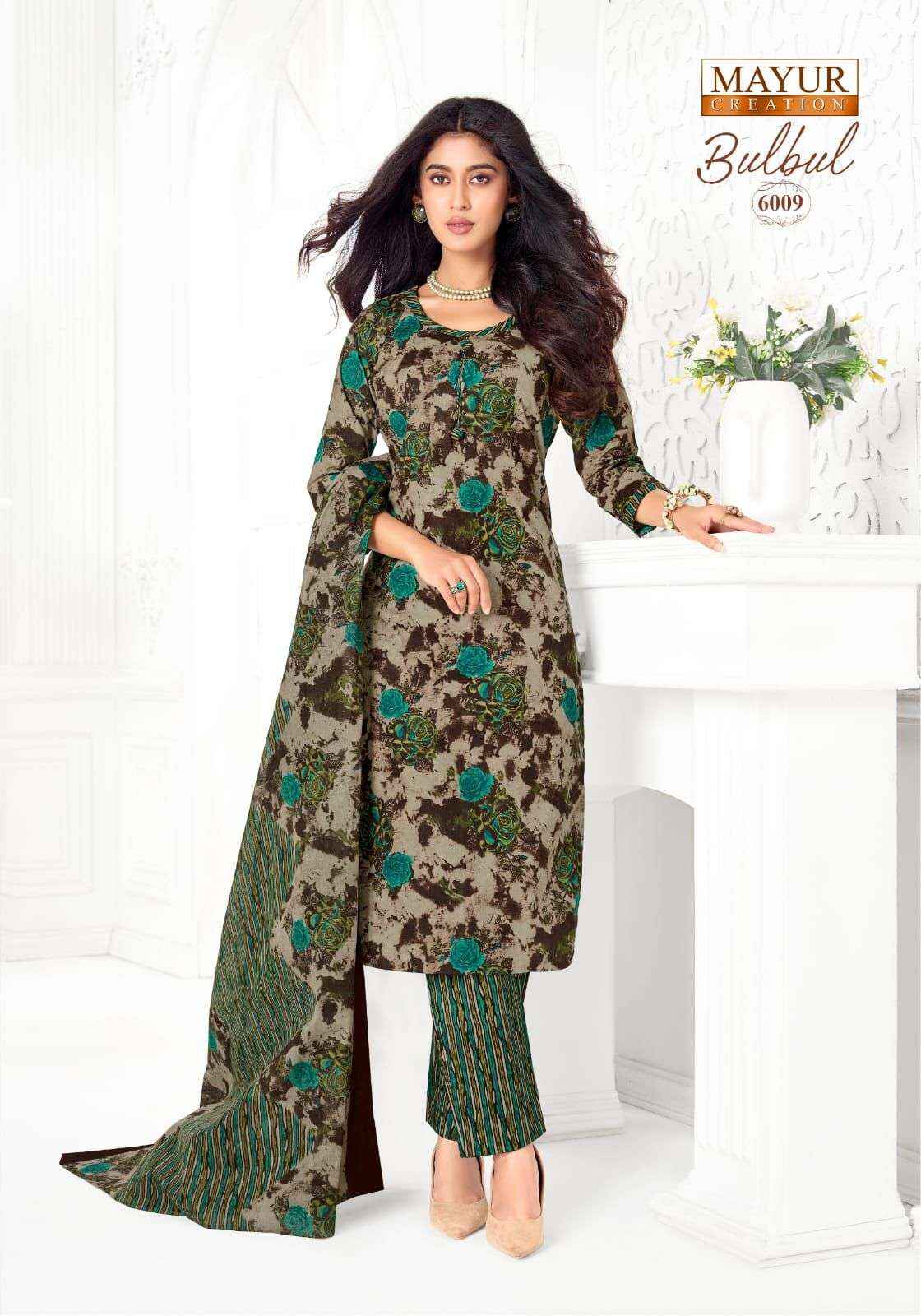 MAYUR CREATION BULBUL VOL 6 COTTON PRINTED LADIES DRESS MATERIAL _ WHOLESALE ONLINE DEALER ( 10 PCS CATALOG )