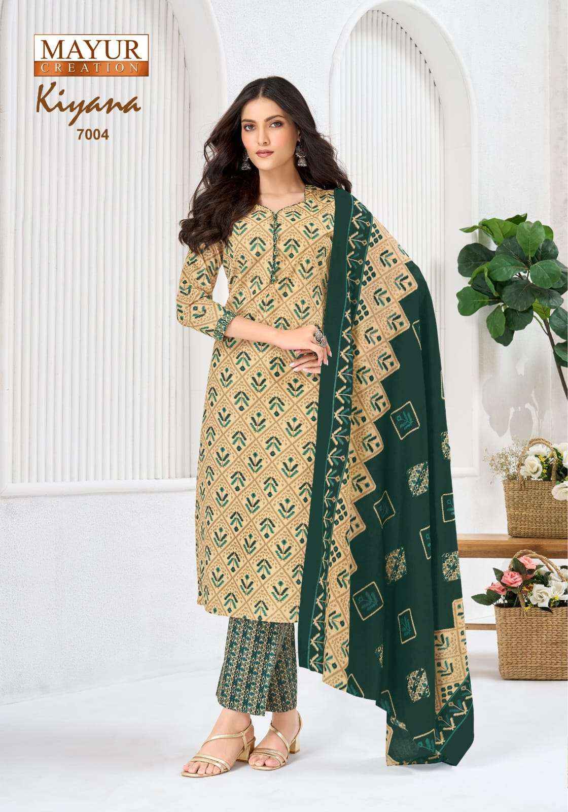 Mayur Creation Kiyana Vol 7 Readymade Cotton Dress Surat Wholesale Collection ( 10 Pcs Catalog )