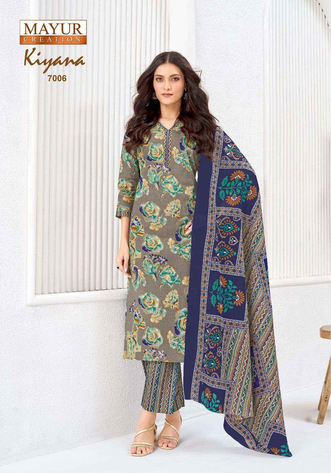 Mayur Creation Kiyana Vol 7 Readymade Cotton Dress Surat Wholesale Collection ( 10 Pcs Catalog )