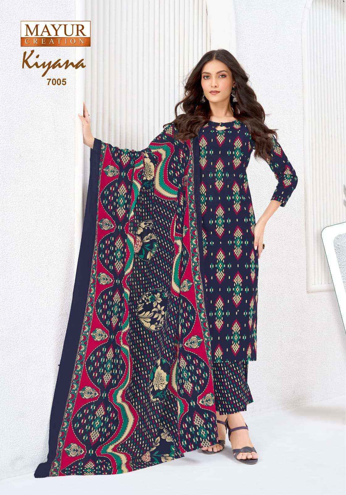 Mayur Creation Kiyana Vol 7 Readymade Cotton Dress Surat Wholesale Collection ( 10 Pcs Catalog )