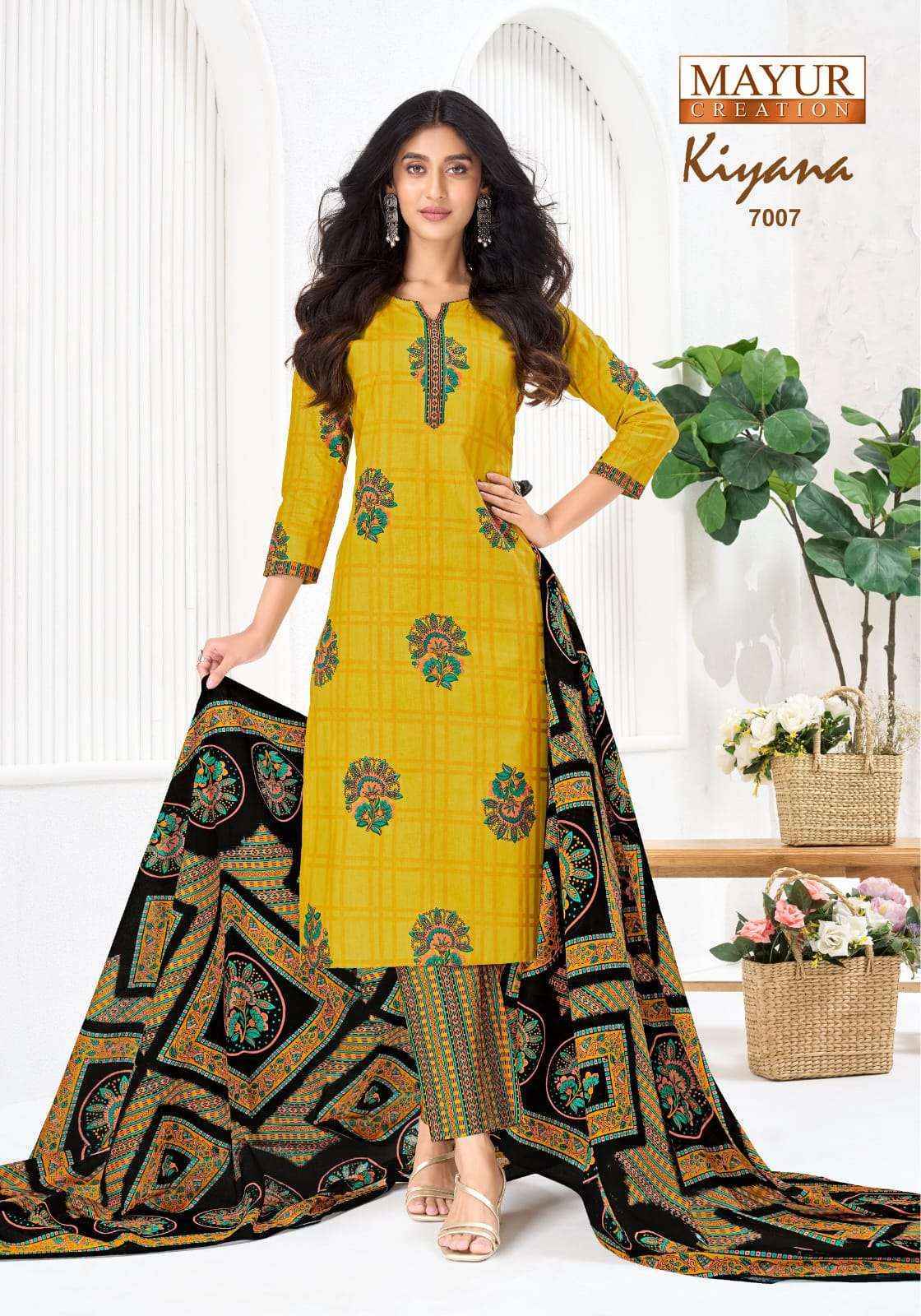 Mayur Creation Kiyana Vol 7 Readymade Cotton Dress Surat Wholesale Collection ( 10 Pcs Catalog )