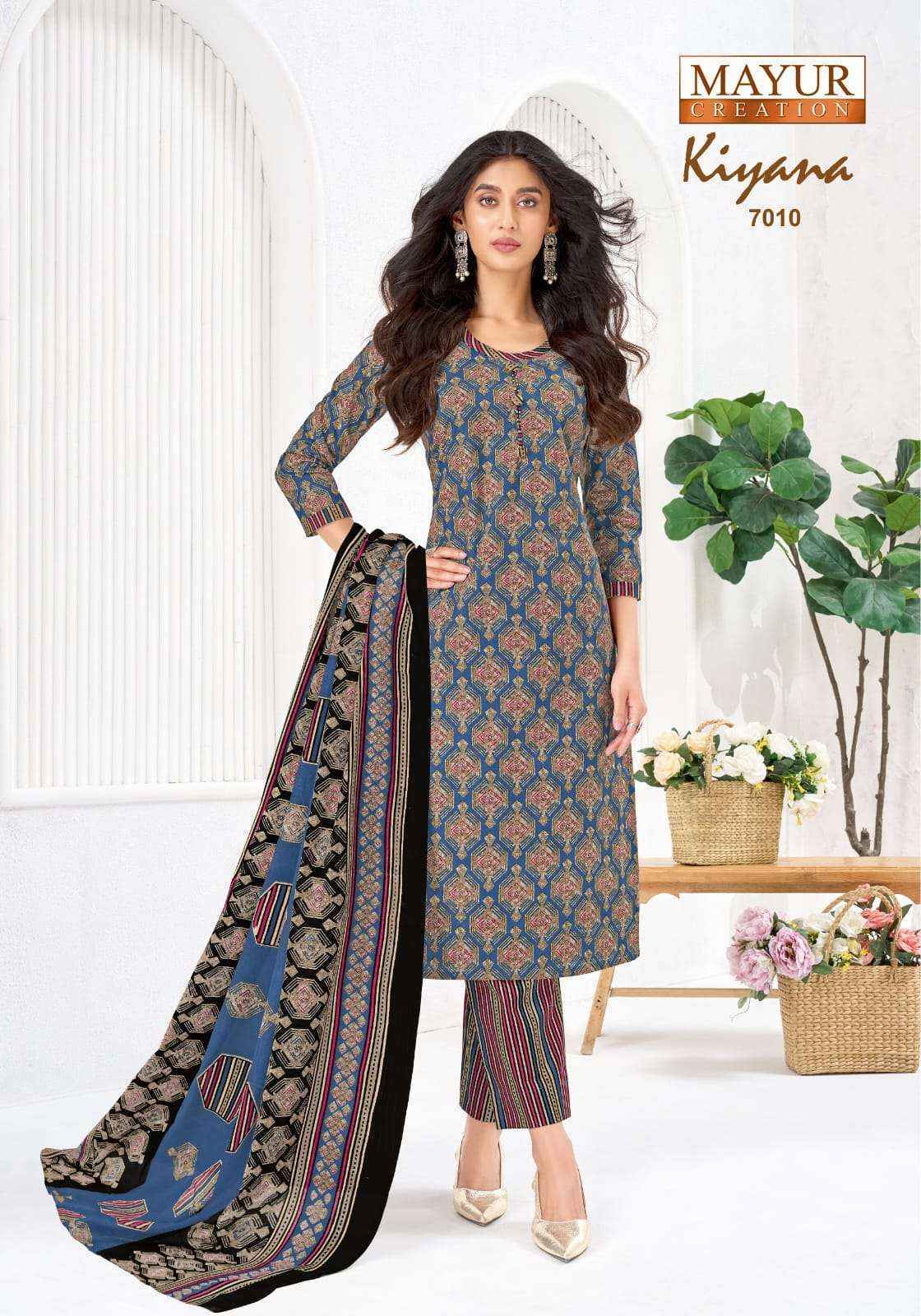 Mayur Creation Kiyana Vol 7 Readymade Cotton Dress Surat Wholesale Collection ( 10 Pcs Catalog )