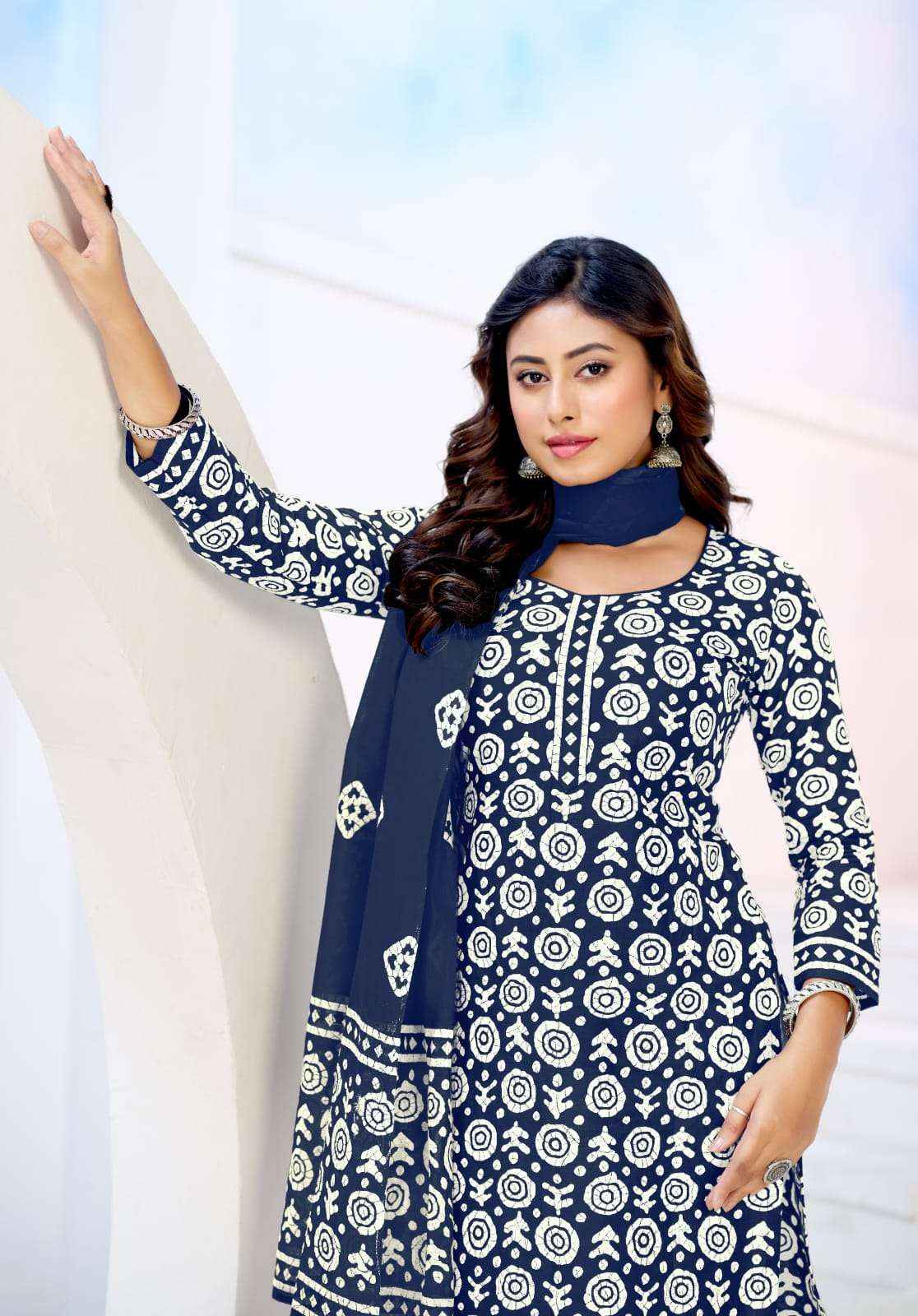 Mayur Trendy Batik Vol 11 Pure Cotton Ladies Suit Catalog Suppliers