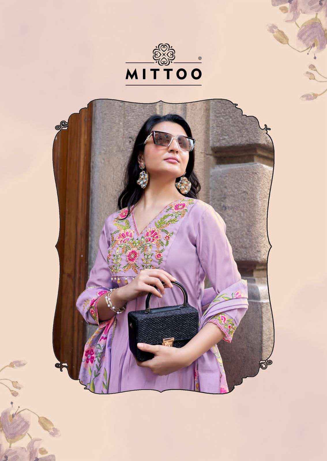 Mittoo Aarzoo Readymade Fancy 3 Piece Dress Wholesale Surat Rate ( 6 Pcs Catalog )