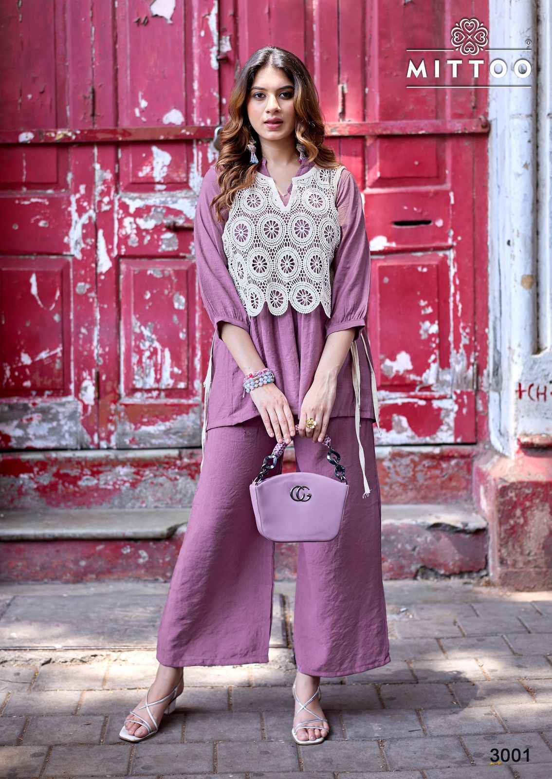 Mittoo Beauty Line Viscose Kurti Combo _ Wholesale Kapda Bazaar ( 4 Pcs Catalog )