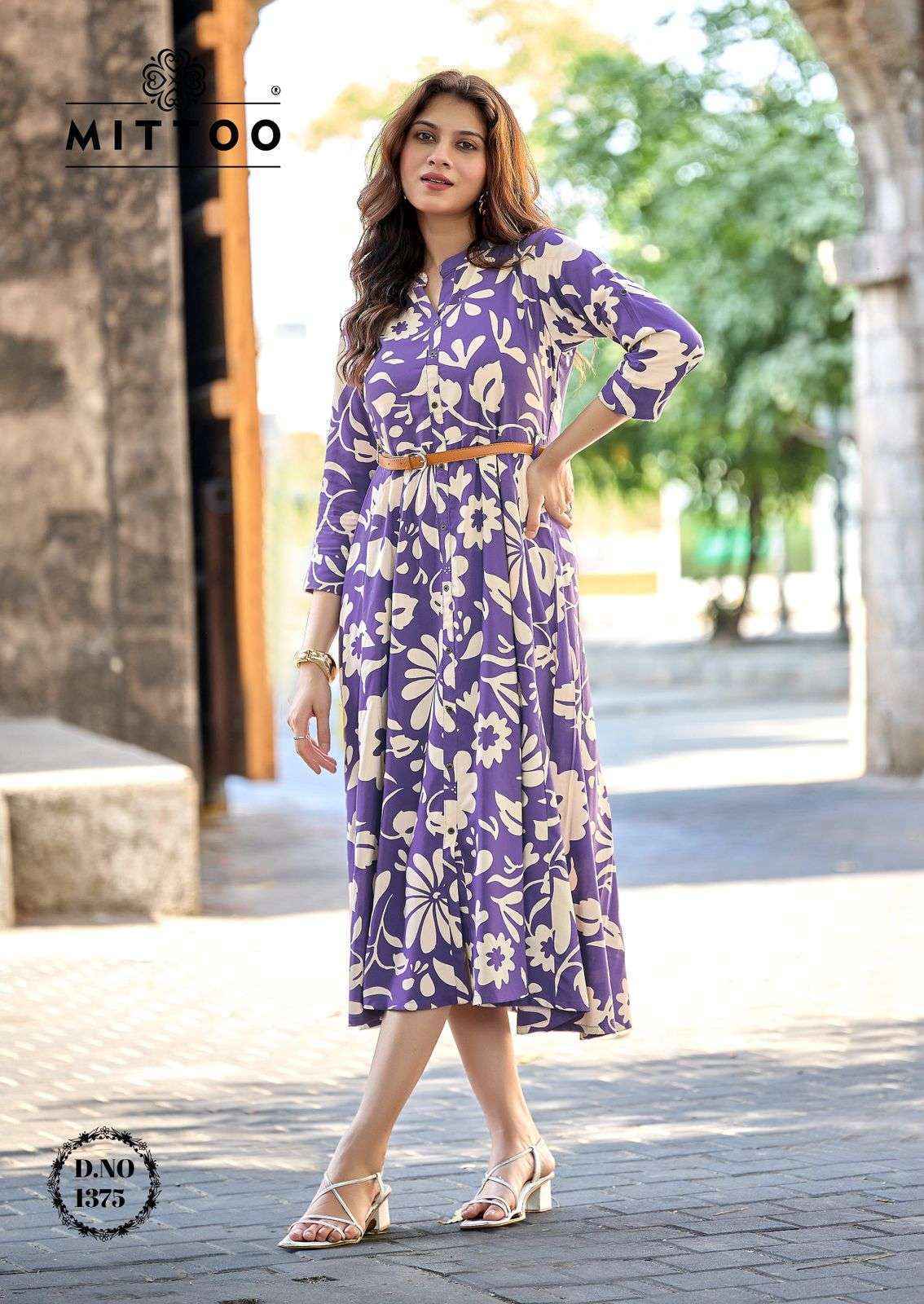Mittoo Belt Vol 26 Rayon Kurti Surat Wholesale Collection ( 6 Pcs Catalog )