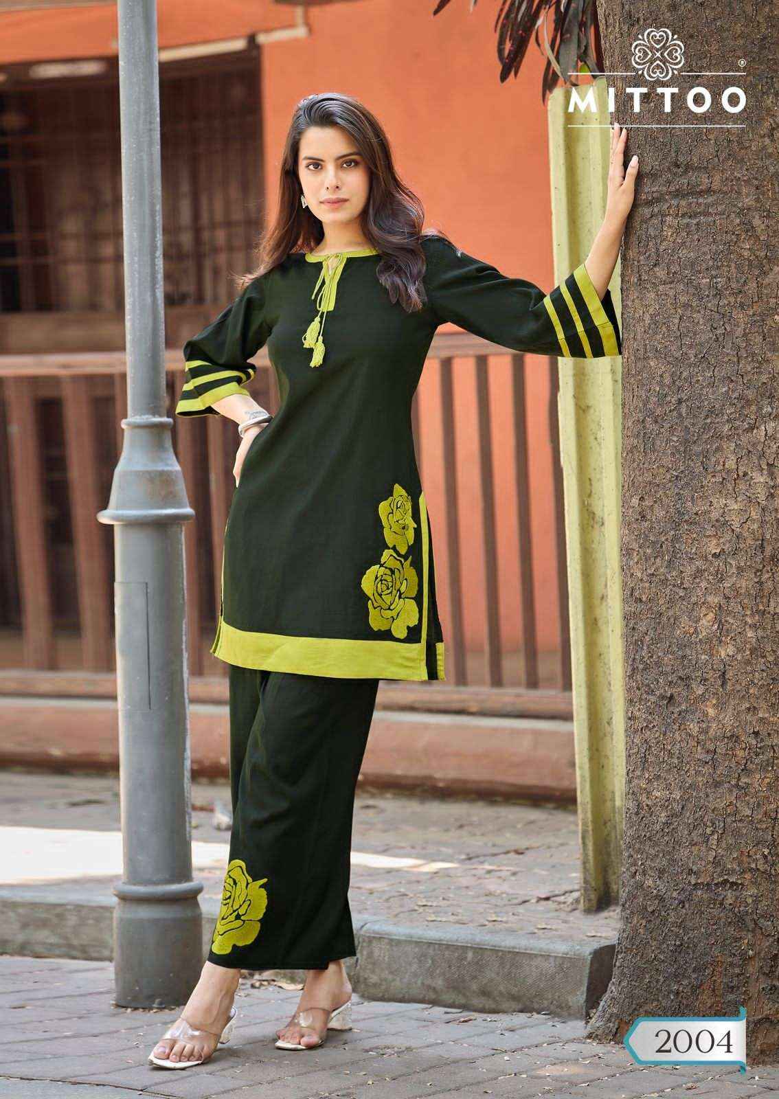 Mittoo Marine Life Exclusive Designs Cord Set _ Wholesale Surat ( 6 Pcs Catalog )