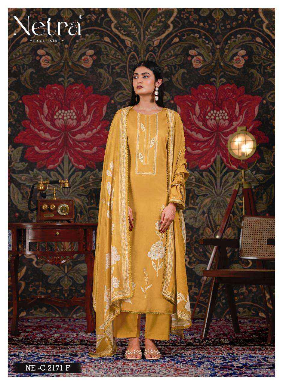 Netra Aanchal Digital Printed Pure Cotton Suit Wholesale Surat Rate ( 6 Pcs Catalog )