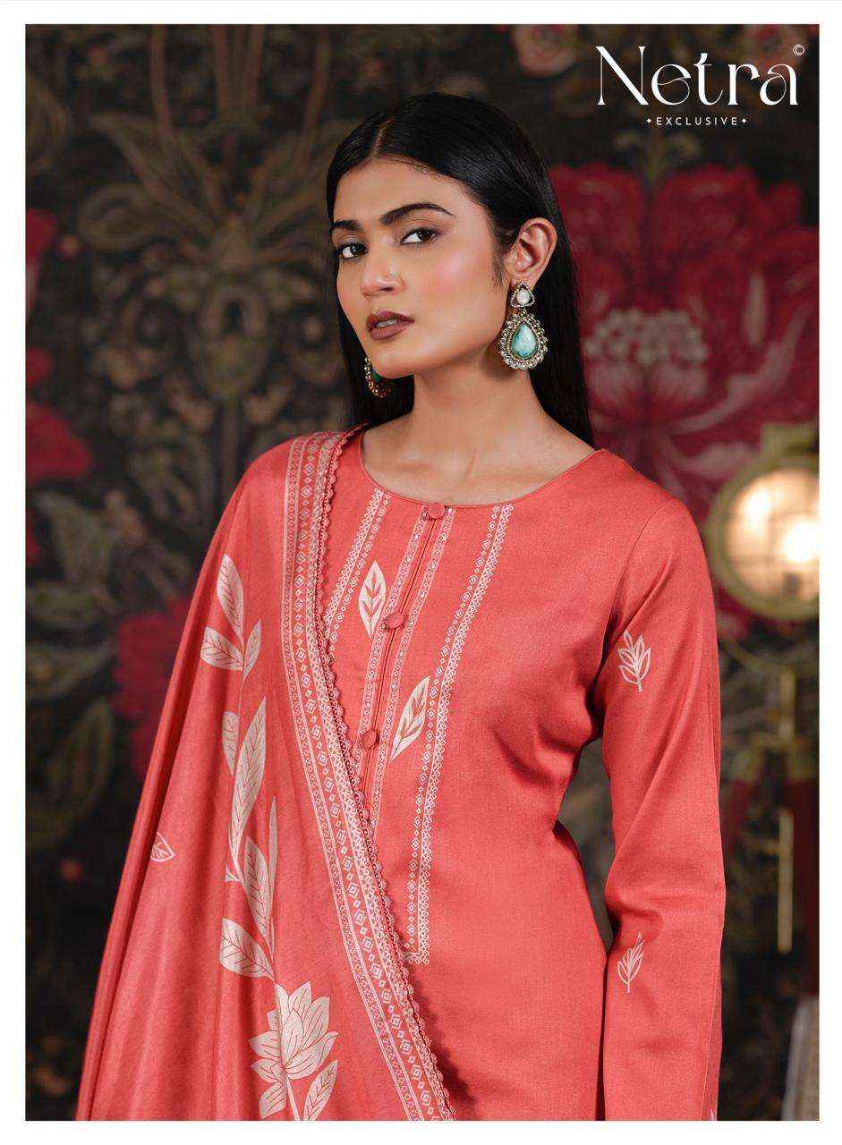 Netra Aanchal Digital Printed Pure Cotton Suit Wholesale Surat Rate ( 6 Pcs Catalog )