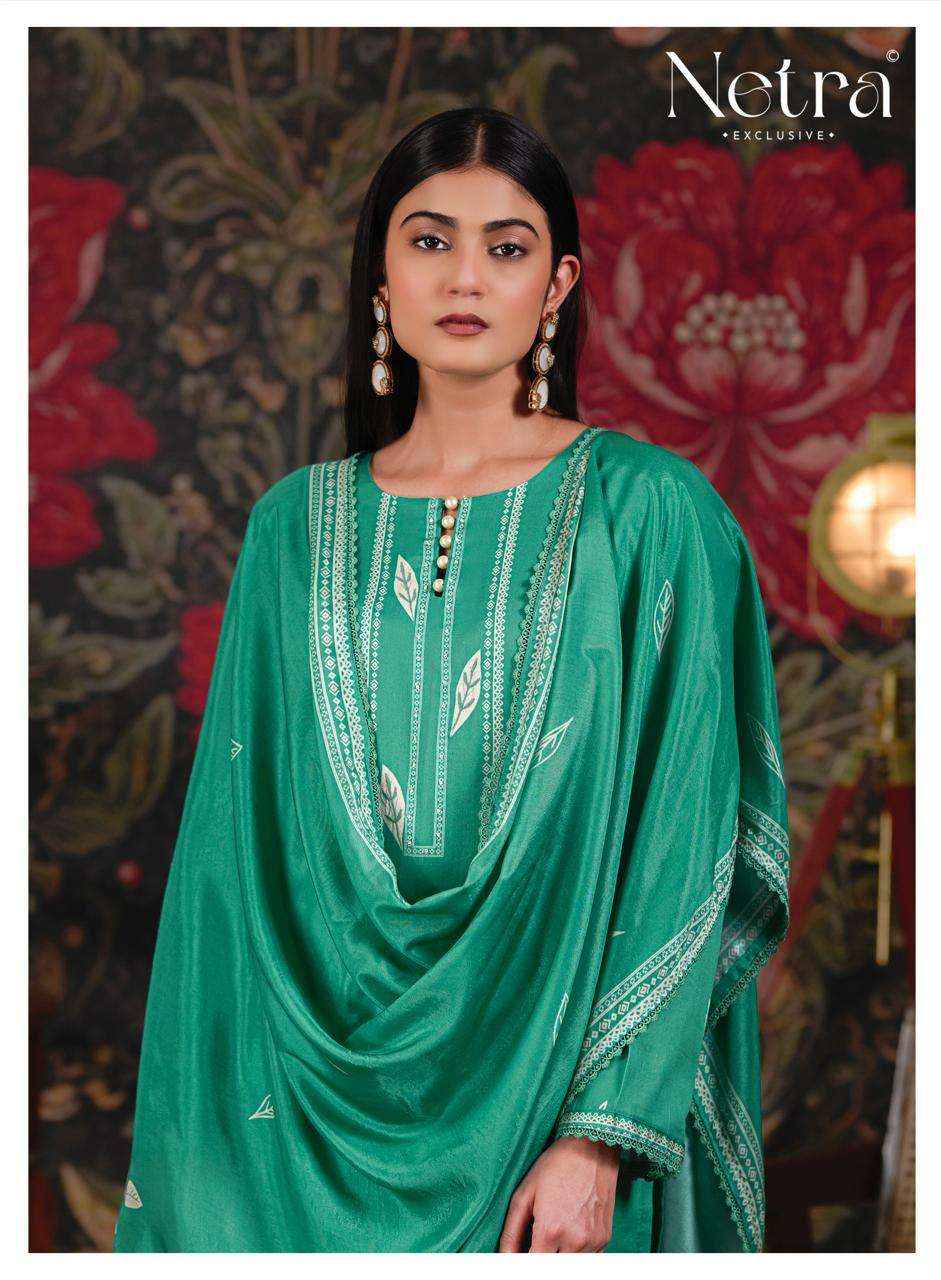 Netra Aanchal Digital Printed Pure Cotton Suit Wholesale Surat Rate ( 6 Pcs Catalog )
